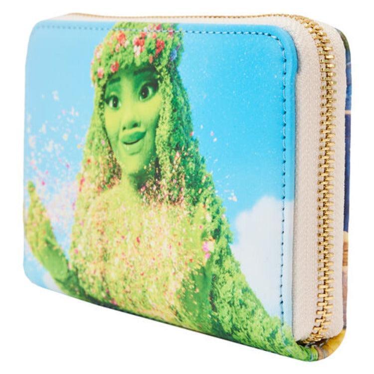 Disney Vaiana Moana Princess Scene Series Zip Around Wallet - Loungefly - Ginga Toys