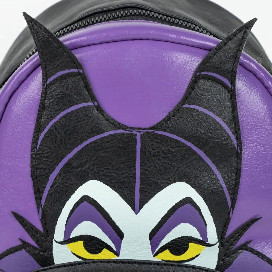 Disney Villains Maleficent Urban Casual Faux Leather Backpack 25cm - Ginga Toys