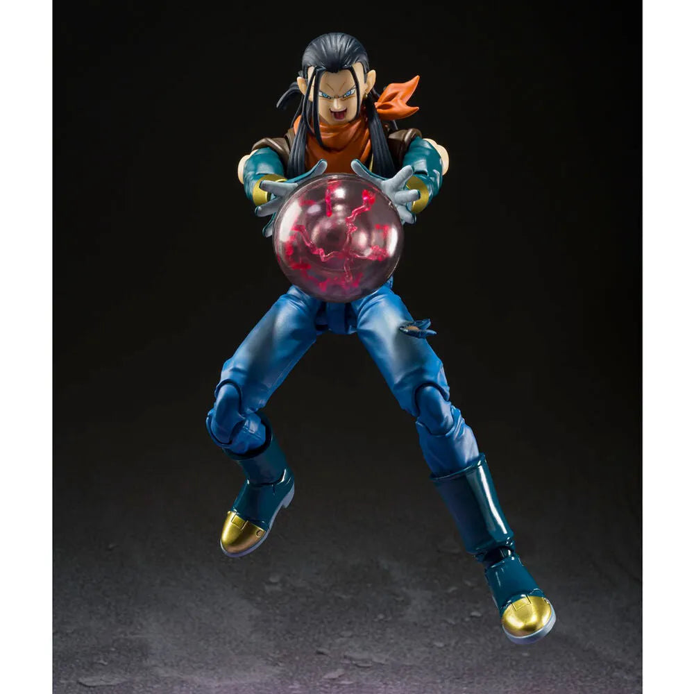 Dragon Ball GT S.H.Figuarts Super Android 17 Exclusive Action Figure - Ginga Toys