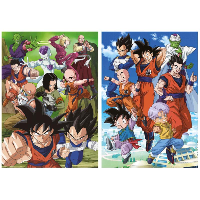 Dragon Ball puzzle 2x500 Pieces - Ginga Toys