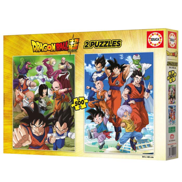 Dragon Ball puzzle 2x500 Pieces - Ginga Toys