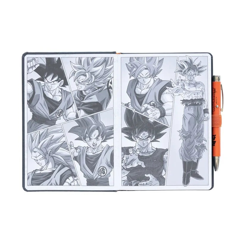 Dragon Ball Super A5 Premium Notebook + Projector Pen - Ginga Toys