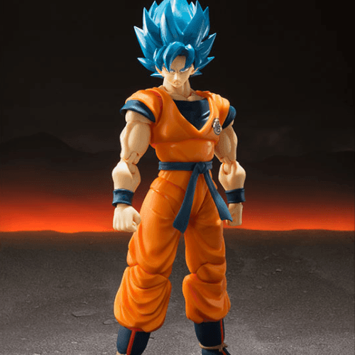 Dragon Ball Super Broly S.H.Figuarts Super Saiyan God Super Saiyan Son Goku Action Figure - Bandai - Ginga Toys