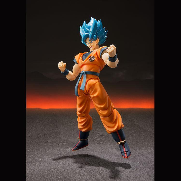 Dragon Ball Super Broly S.H.Figuarts Super Saiyan God Super Saiyan Son Goku Action Figure - Bandai - Ginga Toys