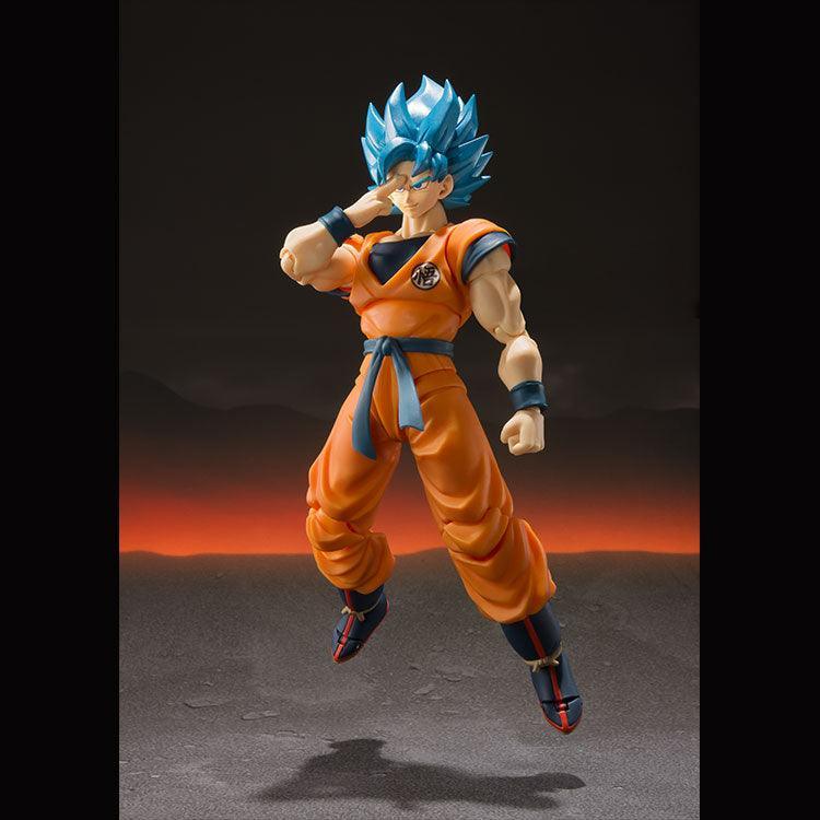 Dragon Ball Super Broly S.H.Figuarts Super Saiyan God Super Saiyan Son Goku Action Figure - Bandai - Ginga Toys