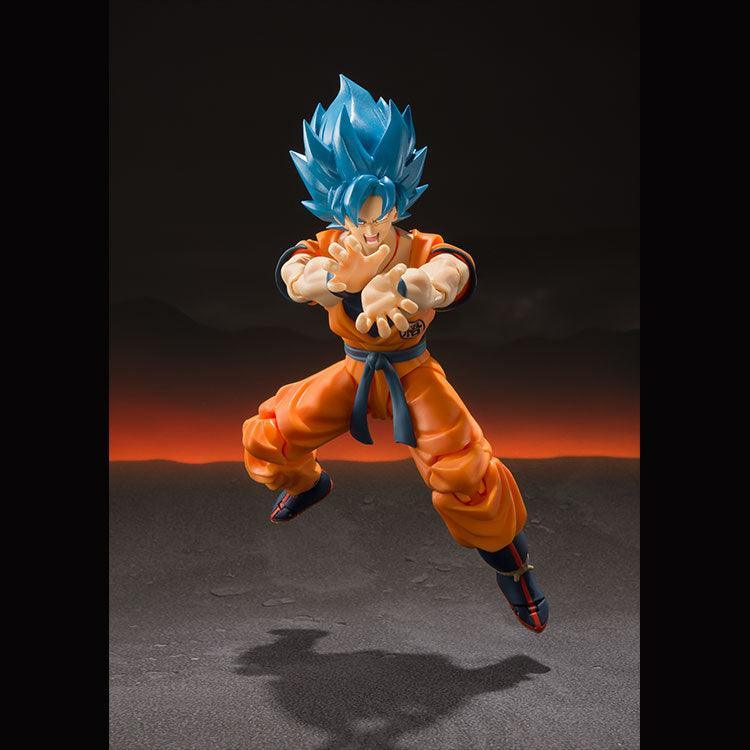 Dragon Ball Super Broly S.H.Figuarts Super Saiyan God Super Saiyan Son Goku Action Figure - Bandai - Ginga Toys