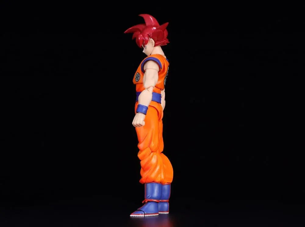 Dragon Ball Super God of Virtue S.H.Figuarts Super Saiyan God Goku Action Figure - Ginga Toys