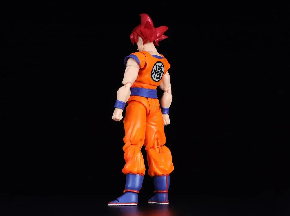 Dragon Ball Super God of Virtue S.H.Figuarts Super Saiyan God Goku Action Figure - Ginga Toys