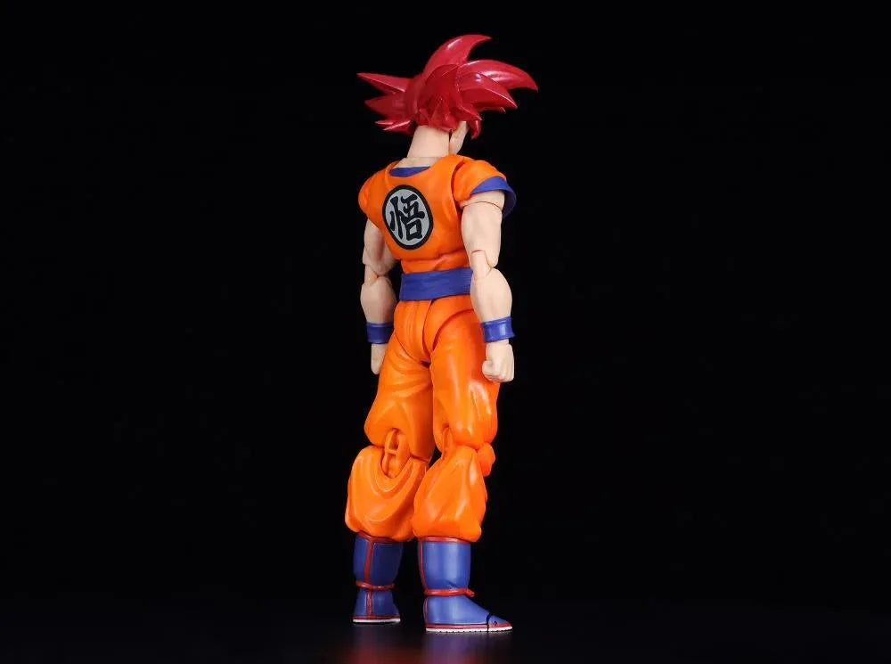 Dragon Ball Super God of Virtue S.H.Figuarts Super Saiyan God Goku Action Figure - Ginga Toys