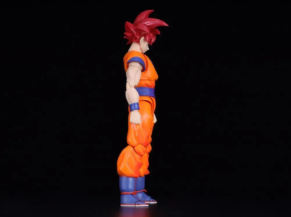 Dragon Ball Super God of Virtue S.H.Figuarts Super Saiyan God Goku Action Figure - Ginga Toys