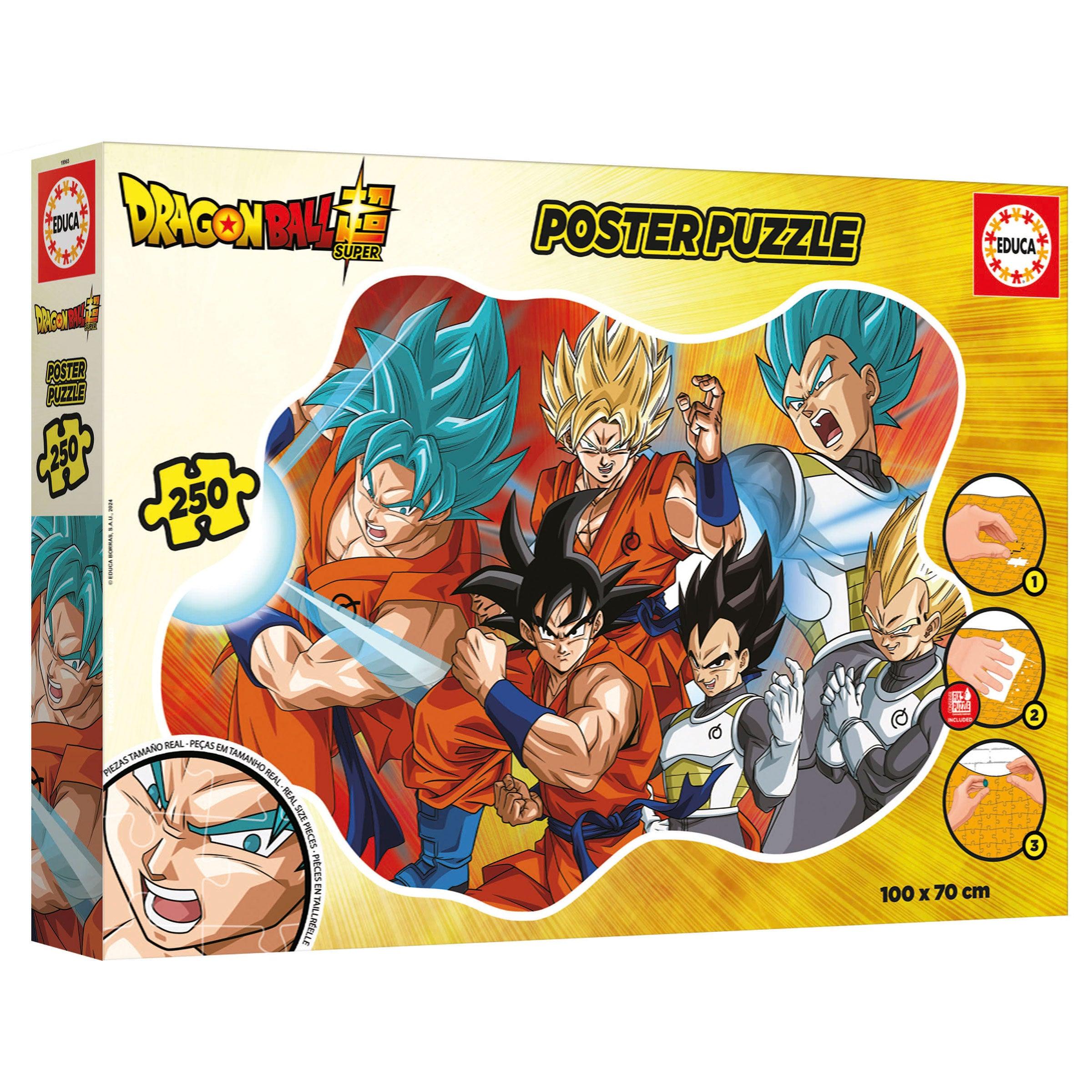 Dragon Ball Super Poster puzzle 250 Pieces - Ginga Toys