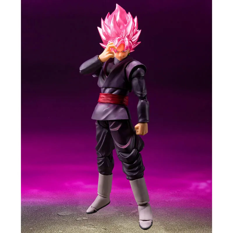 Dragon Ball Super S.H.Figuarts Goku Black Super Saiyan Rose Action Figure (Reissue) - Ginga Toys