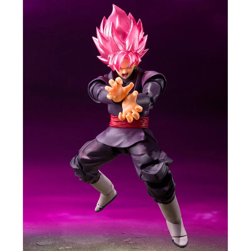 Dragon Ball Super S.H.Figuarts Goku Black Super Saiyan Rose Action Figure (Reissue) - Ginga Toys