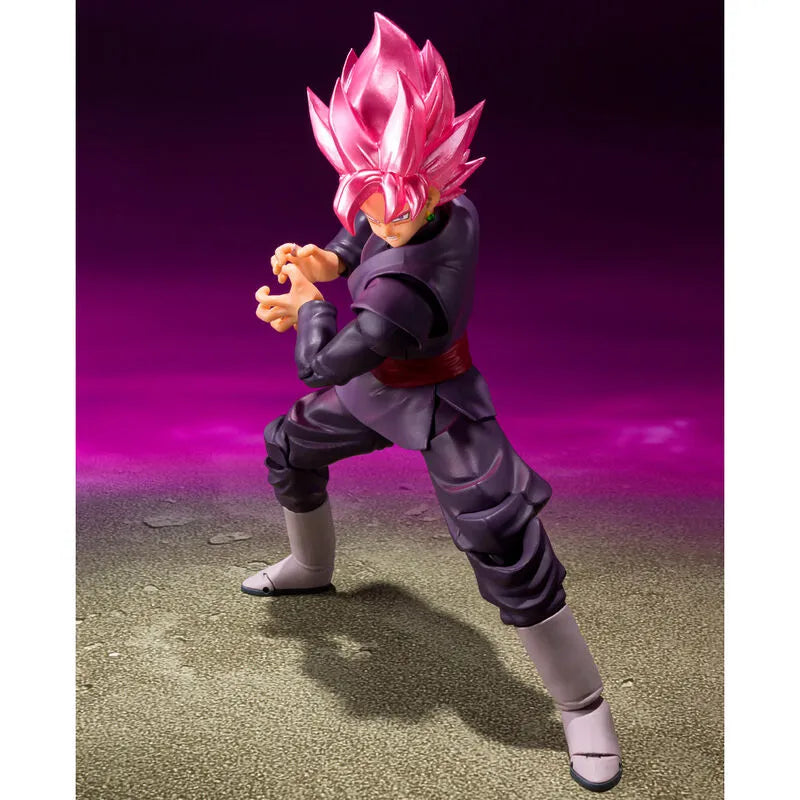 Dragon Ball Super S.H.Figuarts Goku Black Super Saiyan Rose Action Figure (Reissue) - Ginga Toys