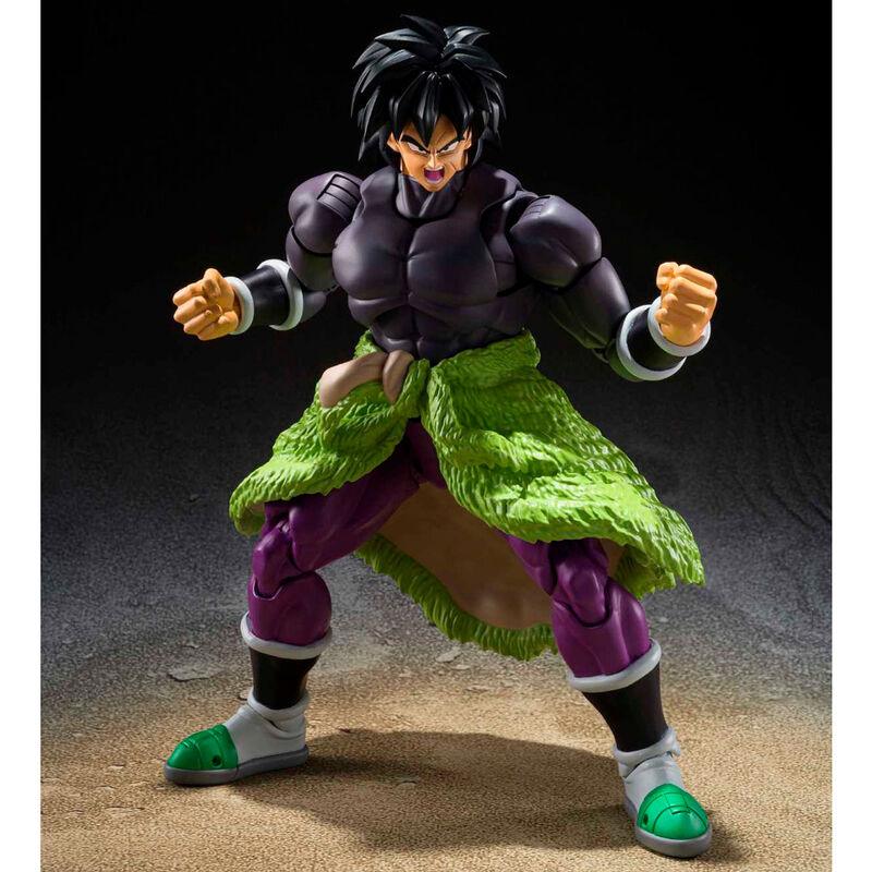 Dragon Ball Super: Super Hero S.H.Figuarts Broly Exclusive Action Figure - Bandai - Ginga Toys