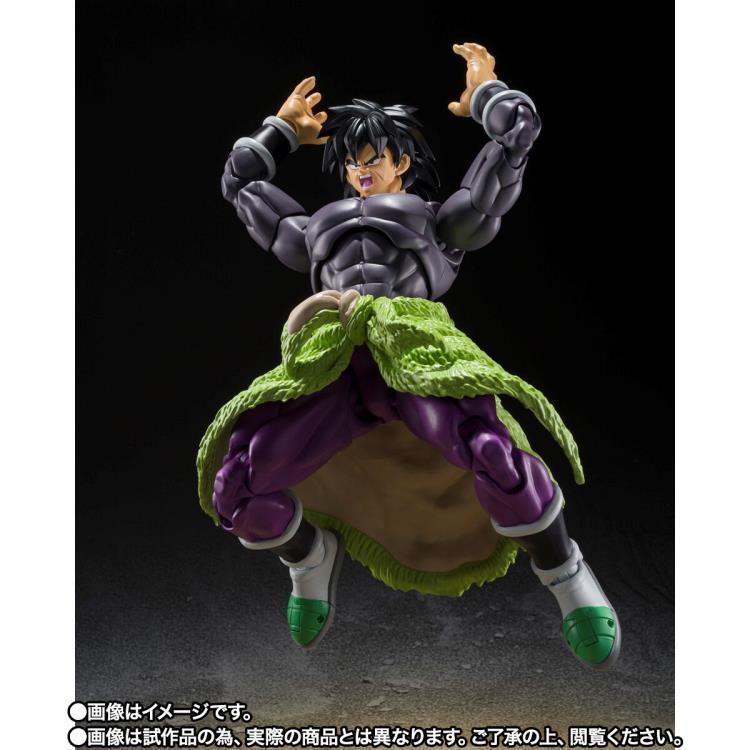 Dragon Ball Super: Super Hero S.H.Figuarts Broly Exclusive Action Figure - Bandai - Ginga Toys