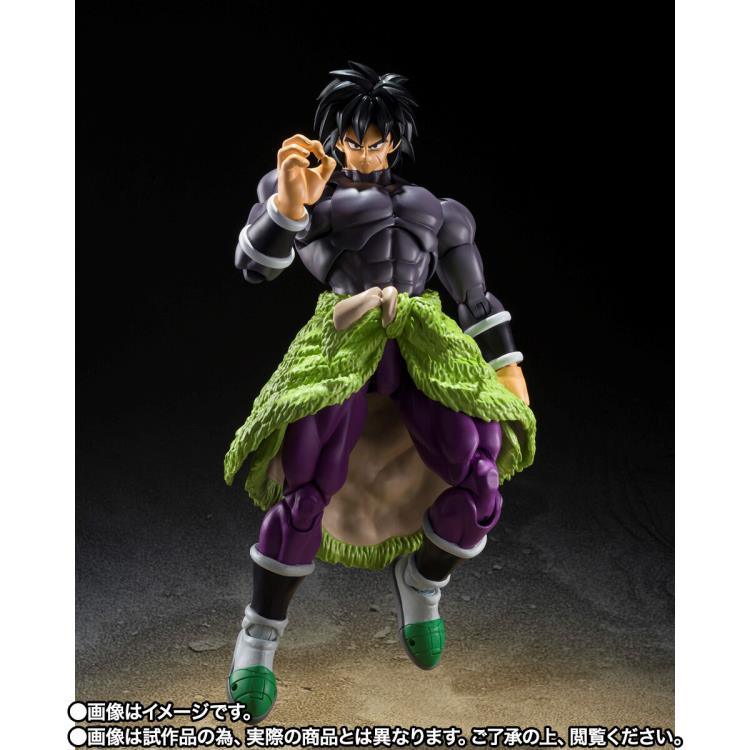 Dragon Ball Super: Super Hero S.H.Figuarts Broly Exclusive Action Figure - Bandai - Ginga Toys