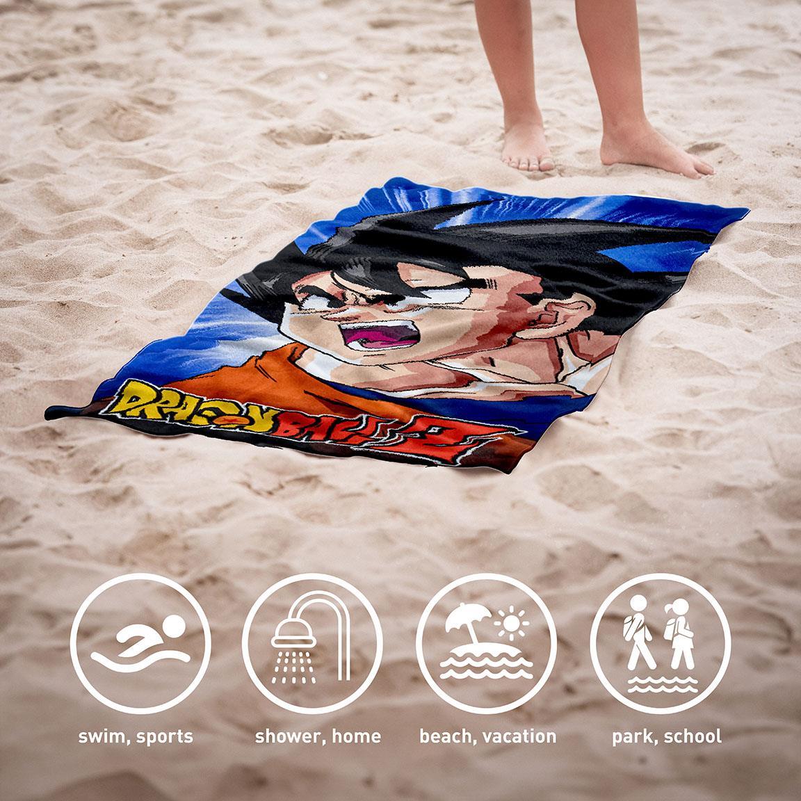 Dragon Ball Z - Goku Towel Polyester - Ginga Toys