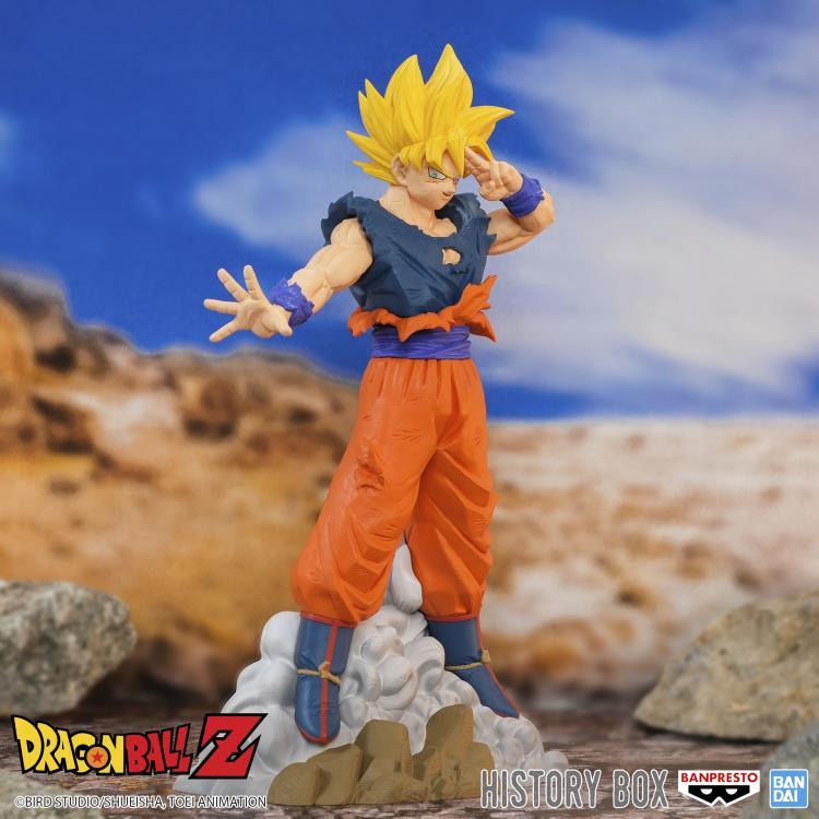 Dragon Ball Z History Box Vol.9 Super Saiyan Goku Figure - Banpresto - Ginga Toys