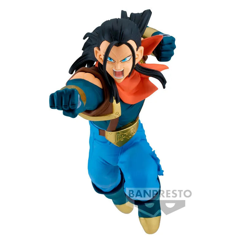 Dragon Ball Z Match Makers Super Android 17 (vs. Super Saiyan Goku) Figure - Ginga Toys