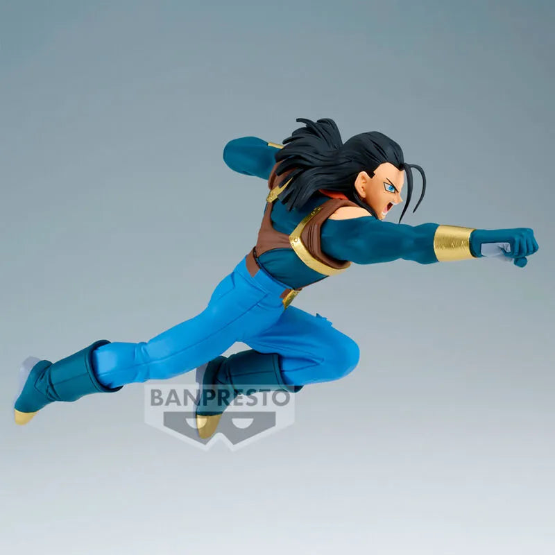 Dragon Ball Z Match Makers Super Android 17 (vs. Super Saiyan Goku) Figure - Ginga Toys