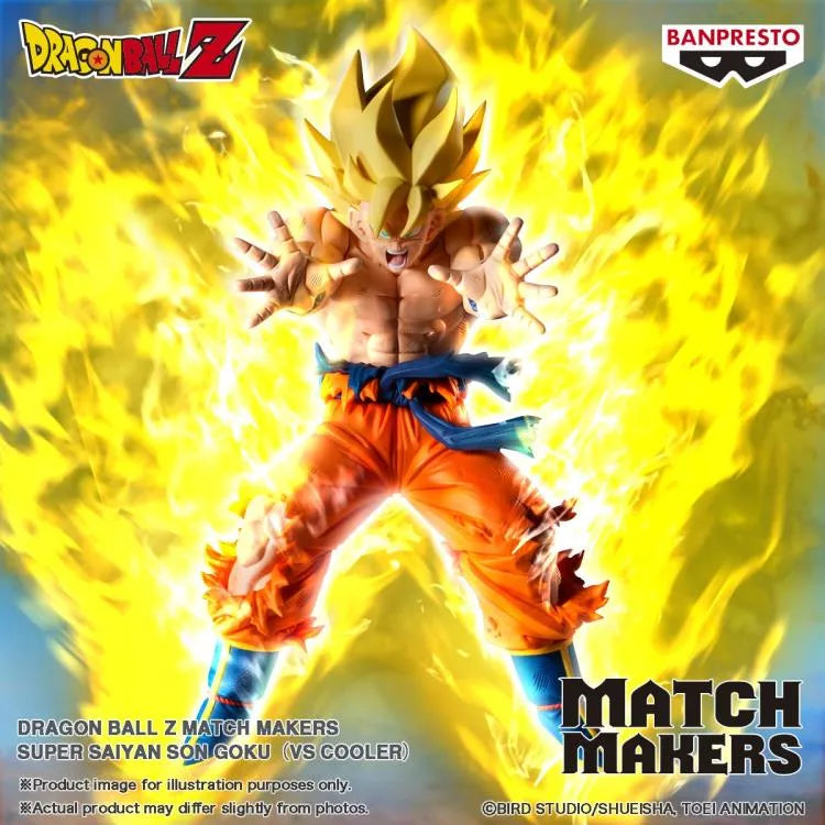 Dragon Ball Z Match Makers Super Saiyan Son Goku (vs. Cooler) - Ginga Toys