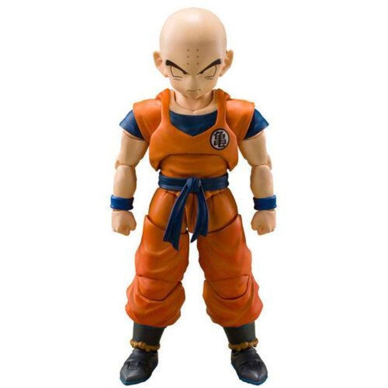 Dragon Ball Z S.H.Figuarts Earth's Strongest Man Krillin Action Figure - Bandai - Ginga Toys