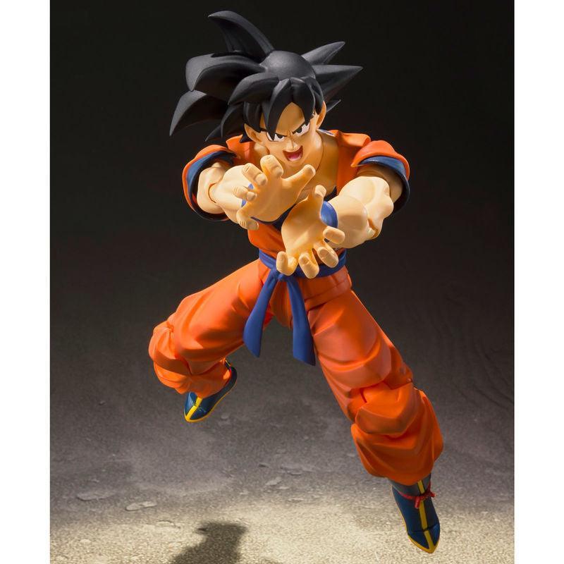 Dragon Ball Z S.H.Figuarts Son Goku (Saiyan Raised On Earth) Action Figure - Bandai - Ginga Toys