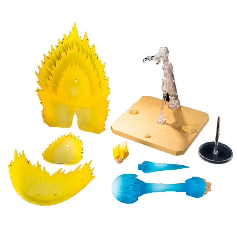 Dragon Ball Z S.H.Figuarts Super Saiyan Goku (Teleport Kamehameha) Effect Parts Set - Ginga Toys