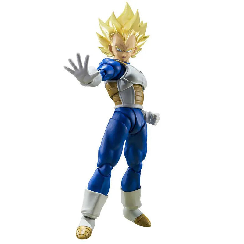 Dragon Ball Z S.H.Figuarts Super Saiyan Vegeta Figure (Awakening Super Saiyan Blood) - Ginga Toys