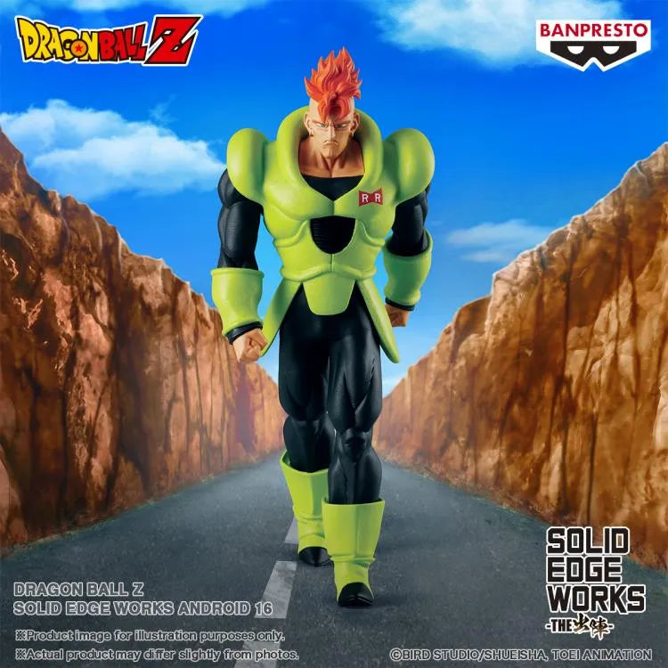 Dragon Ball Z Solid Edge Works Android 16 - Ginga Toys