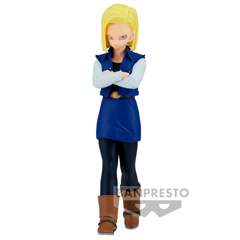 Dragon Ball Z Solid Edge Works Android 18 - Ginga Toys