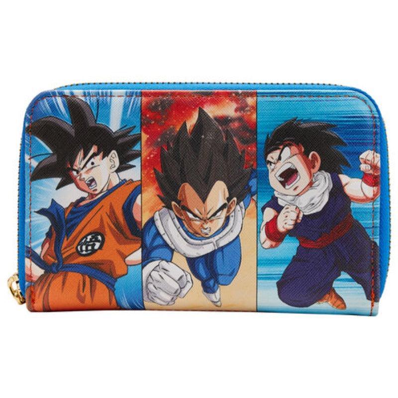 Dragon Ball Z Trio Zip Around Wallet - Loungefly - Ginga Toys