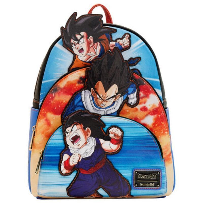 Dragon Ball Z Triple Pocket Backpack - Loungefly - Ginga Toys