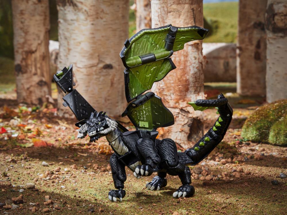 Dungeons & Dragons: Honor Among Thieves Dicelings Black Dragon Rakor Figure - Hasbro - Ginga Toys