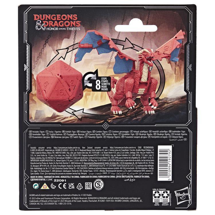 Dungeons & Dragons: Honor Among Thieves Dicelings Red Dragon Themberchaud  Figure