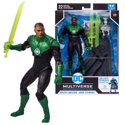 Endless Winter DC Multiverse John Stewart Green Lantern Action Figure (Collect to Build: Frost King) - McFarlane Toys - Ginga Toys