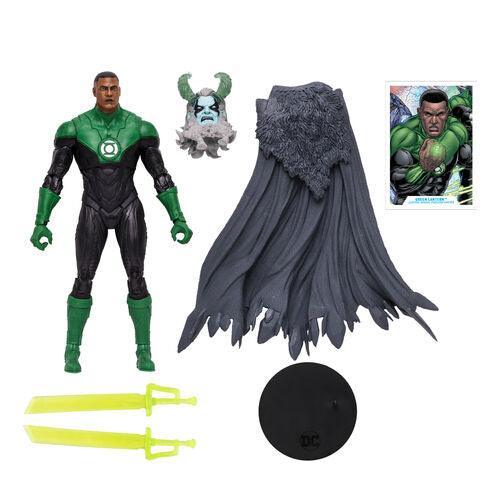 Endless Winter DC Multiverse John Stewart Green Lantern Action Figure (Collect to Build: Frost King) - McFarlane Toys - Ginga Toys