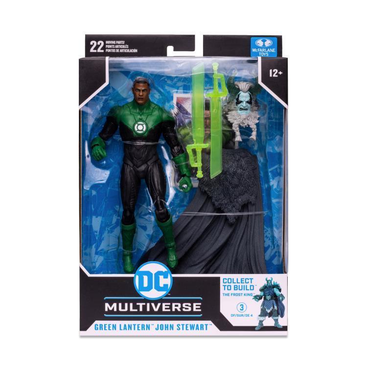 Endless Winter DC Multiverse John Stewart Green Lantern Action Figure (Collect to Build: Frost King) - McFarlane Toys - Ginga Toys