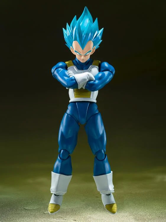 Dragon Ball Super S.H.Figuarts Super Saiyan God Super Saiyan Vegeta (Unwavering Saiyan Pride) Action Figure