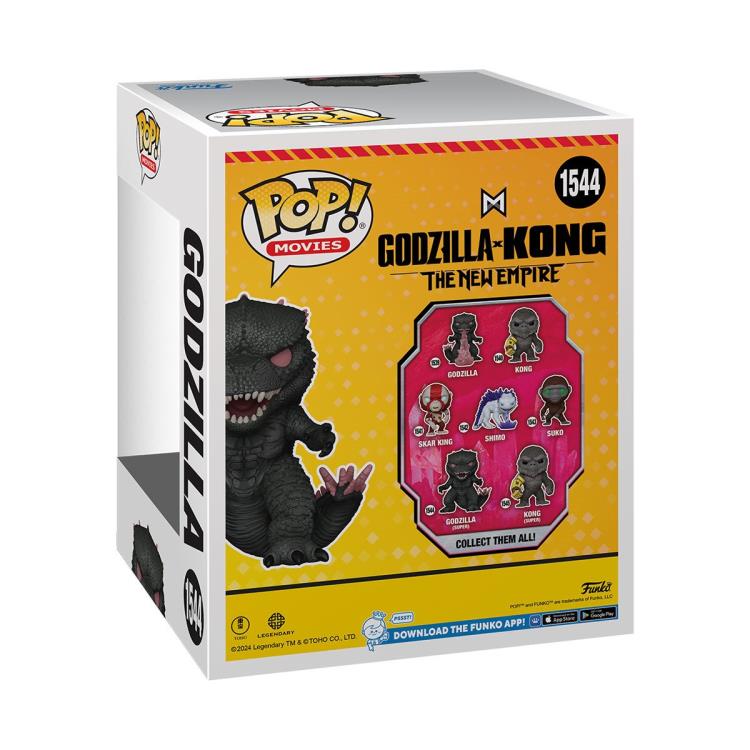 Pop! Movies: Super Sized 6" Godzilla x Kong: The New Empire - Godzilla #1544