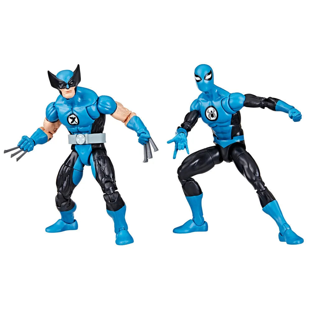 Fantastic Four Marvel Legends Spider-Man & Wolverine (FF4 Deco) Two-Pack - Ginga Toys