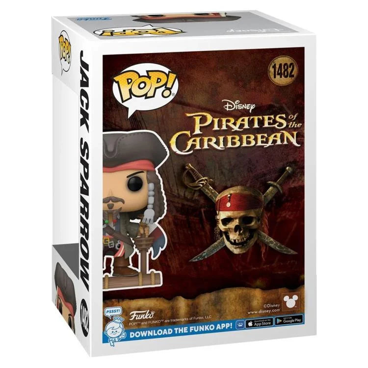 Funko Pop! Movies: Pirates of the Caribbean: The Curse of the Black Pearl - Jack Sparrow Exclusive Vinyl Figure #1482