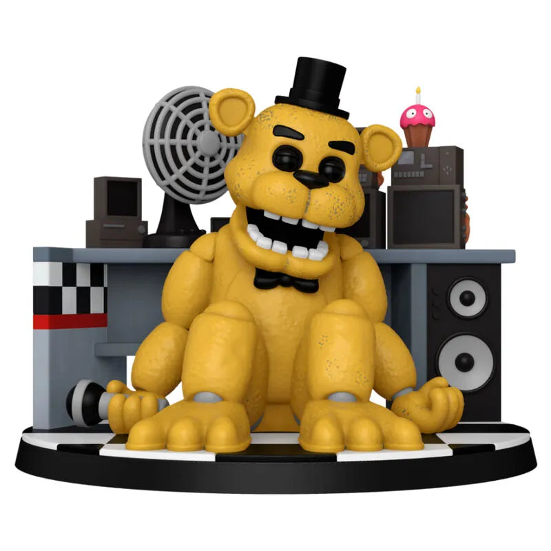 Five Nights at Freddy's 10th Golden Freddy FNAF Collectible Vinyl Statue - Ginga Toys