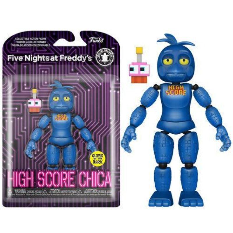 Funko Action Figure: Five Nights at Freddy's - High Score Chica (GLOW IN THE DARK) Special Delivery - Funko - Ginga Toys