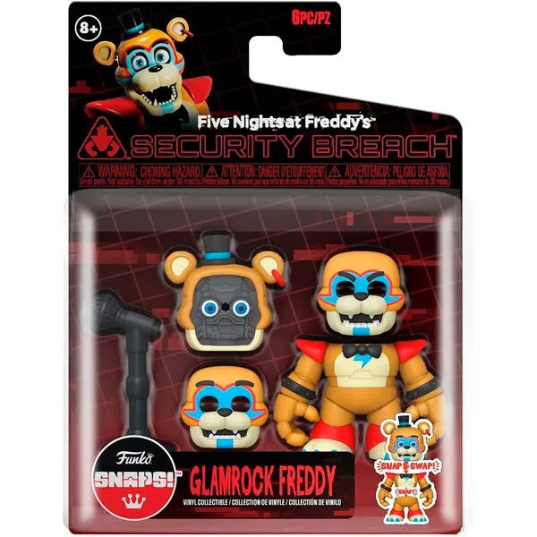 Five Nights at Freddy's: Security Breach Glamrock Freddy Action Figure - Ginga Toys