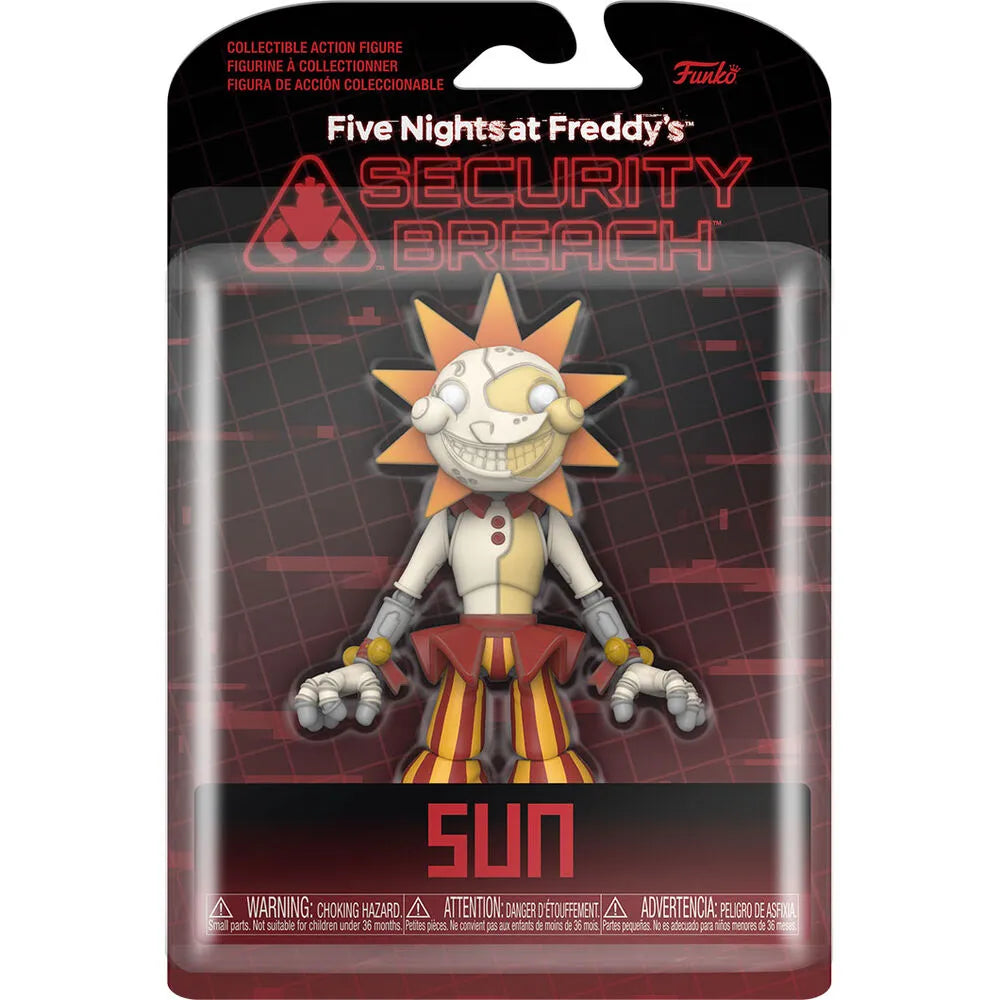 Five Nights at Freddy's: Security Breach Sun Action Figure - Ginga Toys