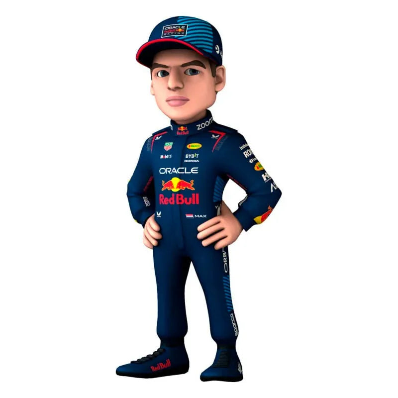 Formula 1 Oracle Red Bull Racing Minix - Max Verstappen Collectible Figure 12cm - Ginga Toys