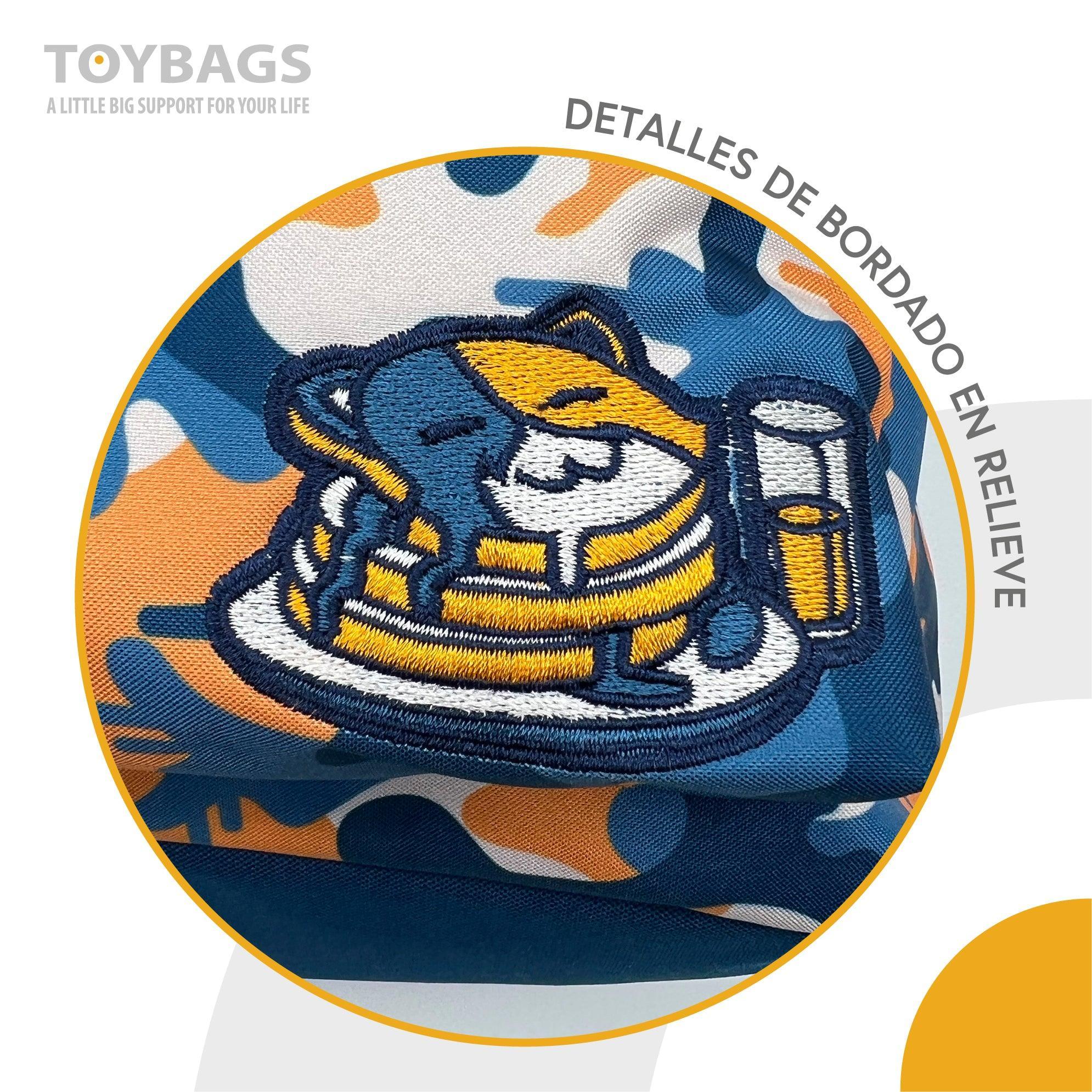 Fortnite Blue Camo American Style Kids Backpack - Toybags - Ginga Toys