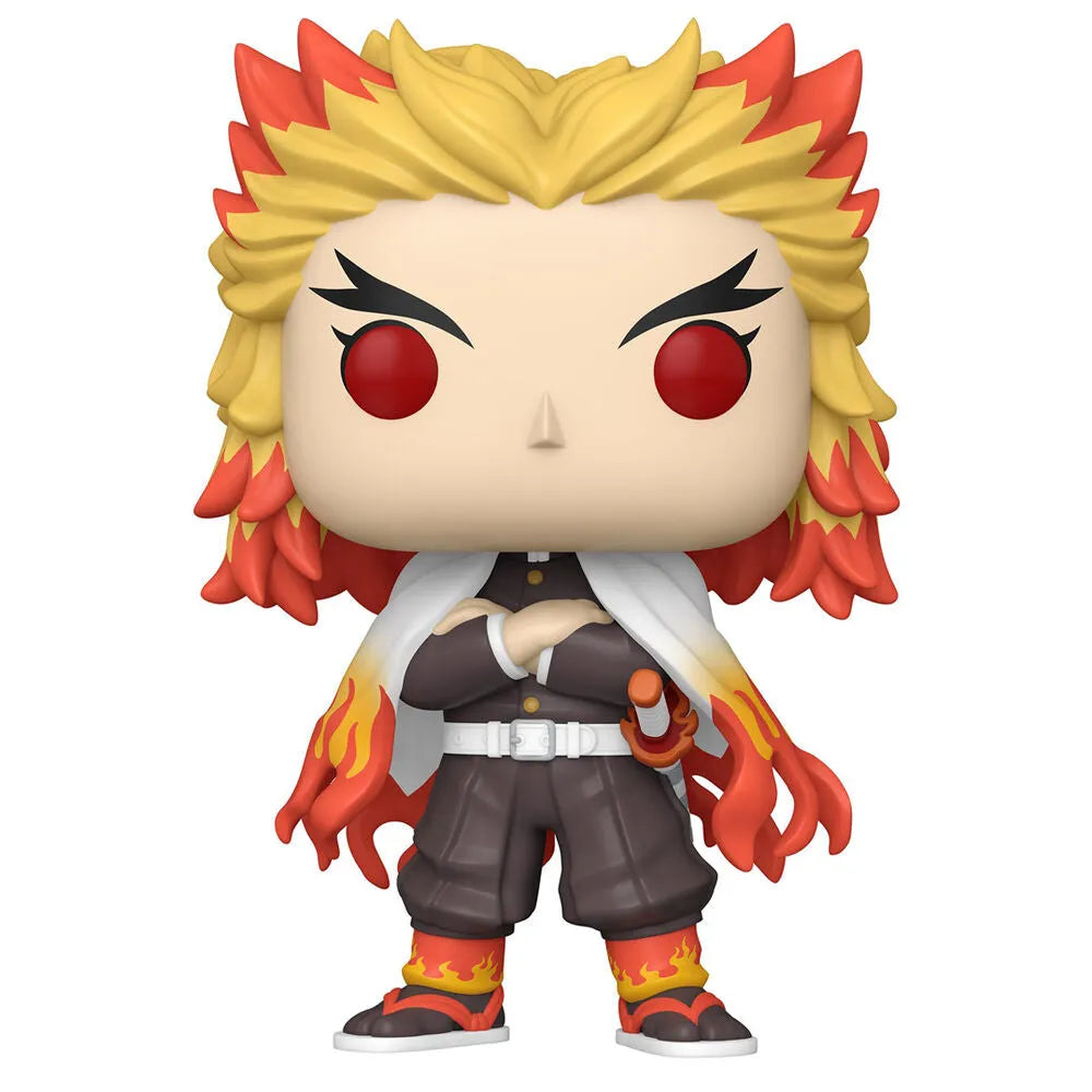 Funko 10" Pop! Demon Slayer: Kimetsu no Yaiba - Kyojuro Rengoku Jumbo Exclusive Vinyl Figure #1399